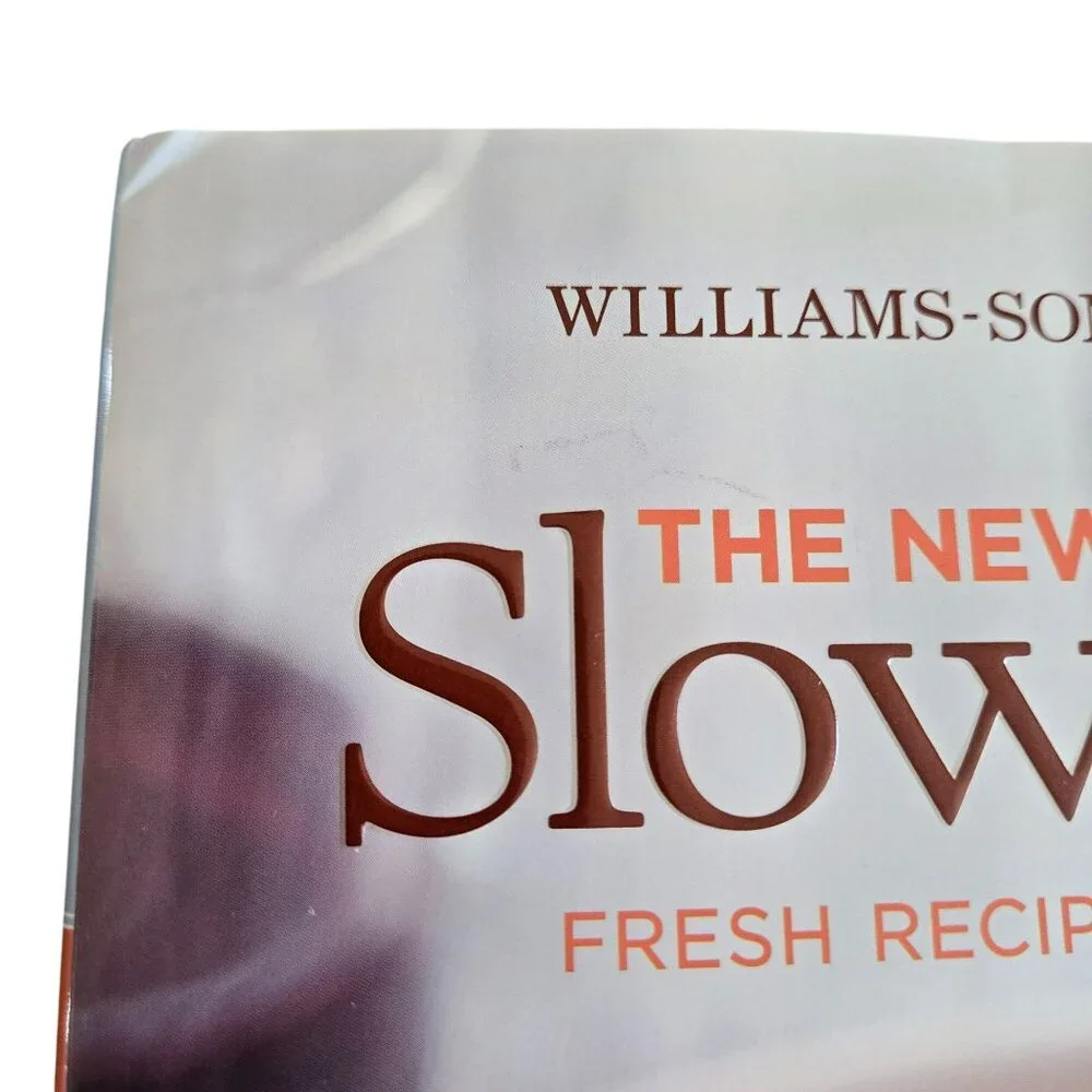 Set (2) Williams Sonoma Slow Cooker Cookbooks Brigit Binns Simple Easy Recipes
